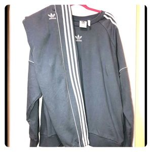adidas warm up suit mens